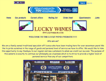 Tablet Screenshot of luckywines.on-4.com