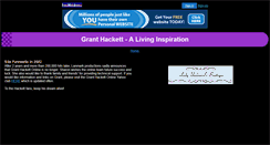 Desktop Screenshot of granthackett.on-4.com