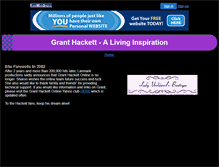 Tablet Screenshot of granthackett.on-4.com